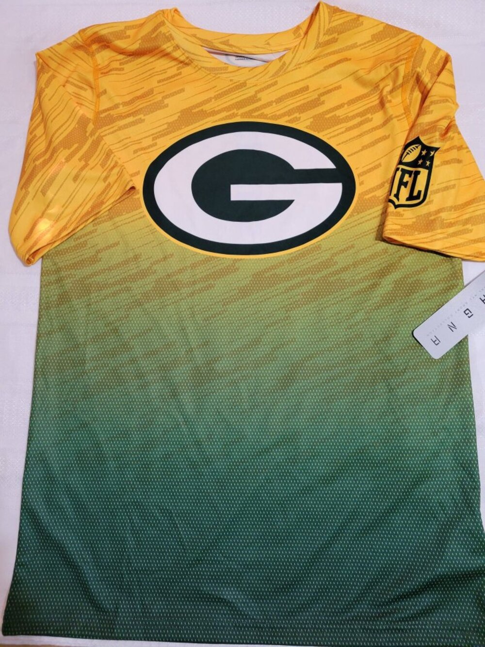 Magna NFL Team Apparel Green Bay Packers Youth 18-20 Shirt NWT
